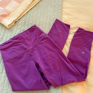 lululemon athletica Purple Leggings